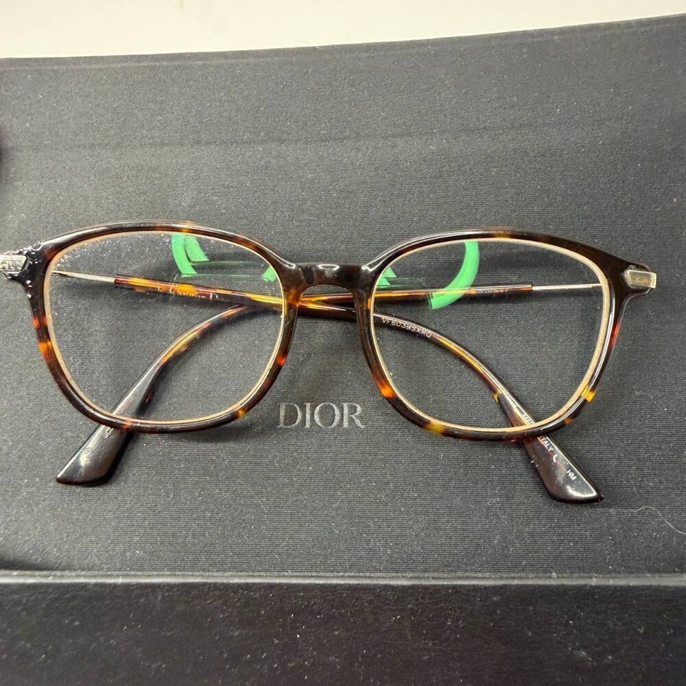 Christian Dior “Presence” Optical Eyeglasses – Havana – Made in Italy - Picture 2 of 12